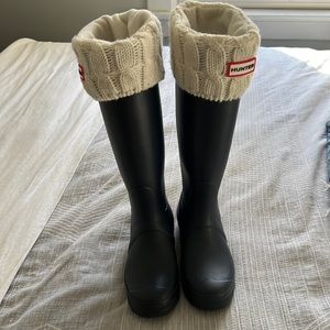 Hunter rain boots